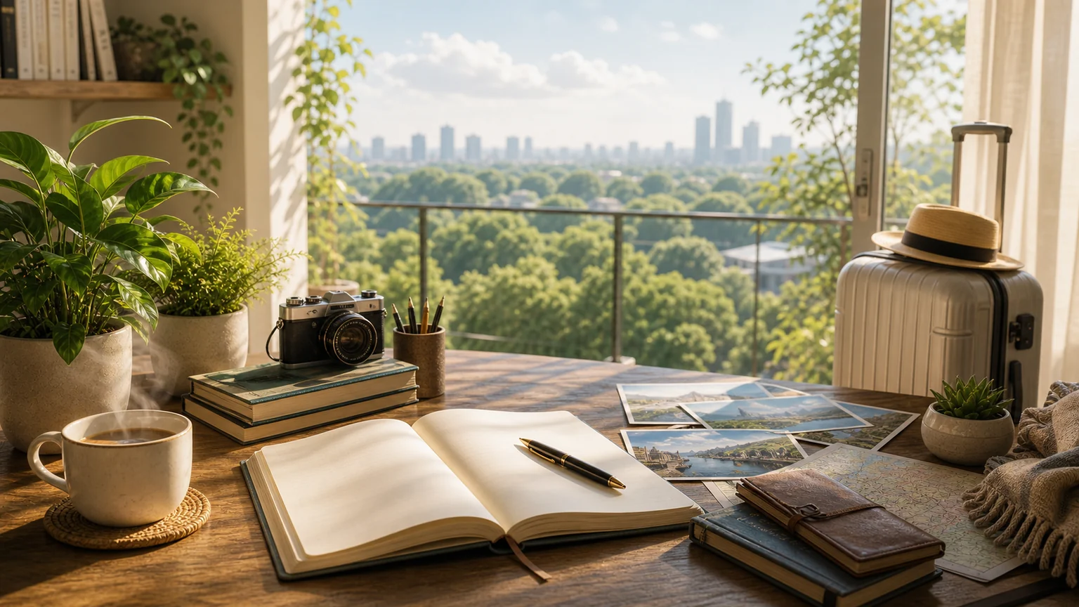 A peaceful outlook for a better life in 2024