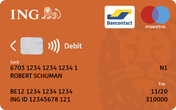 ING debit card